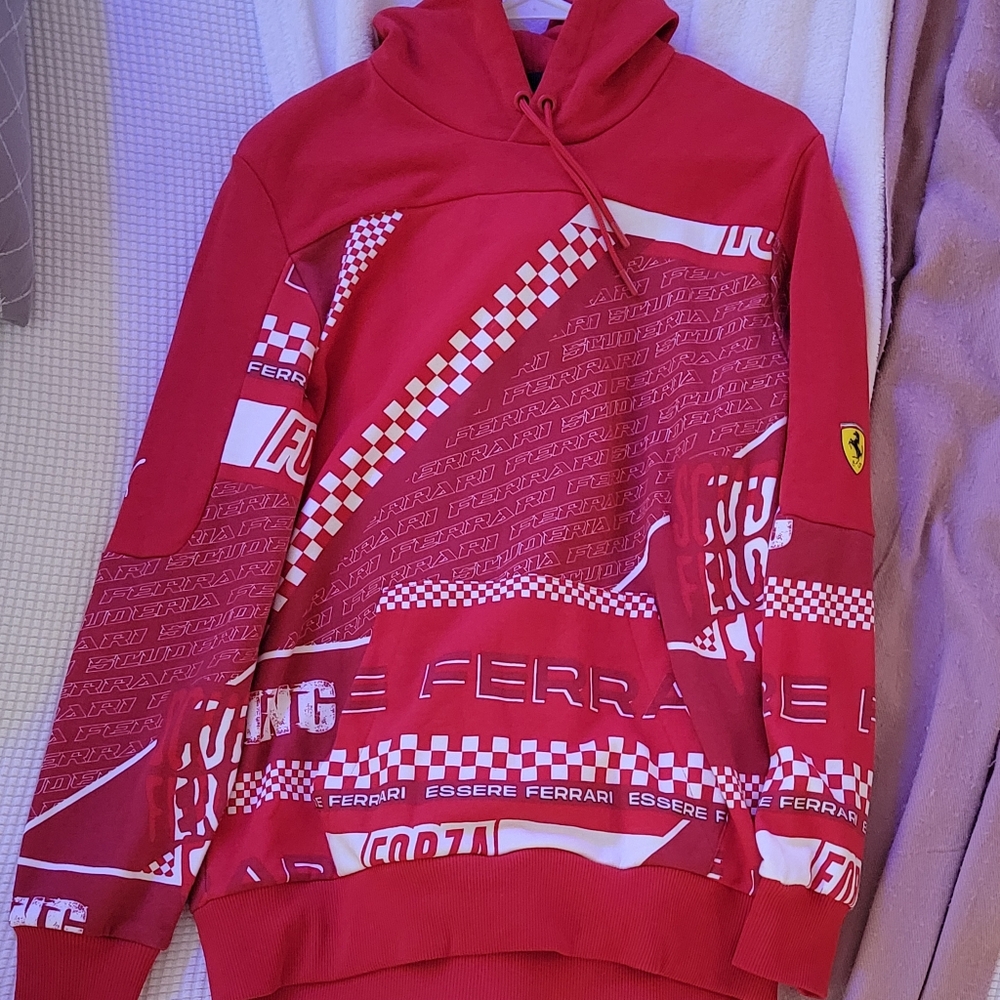 Unisex Scuderia Forza Ferrari Graphic Hoodie (For More Photos Let Me Know)